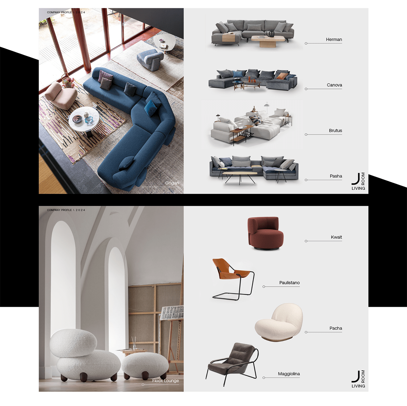Area Domus - Furniture brochure design