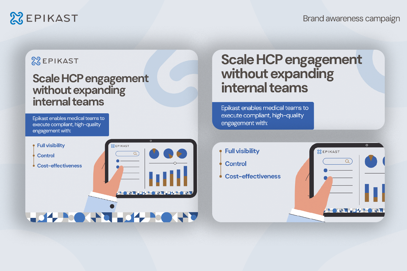 Epikast brand awareness campaign